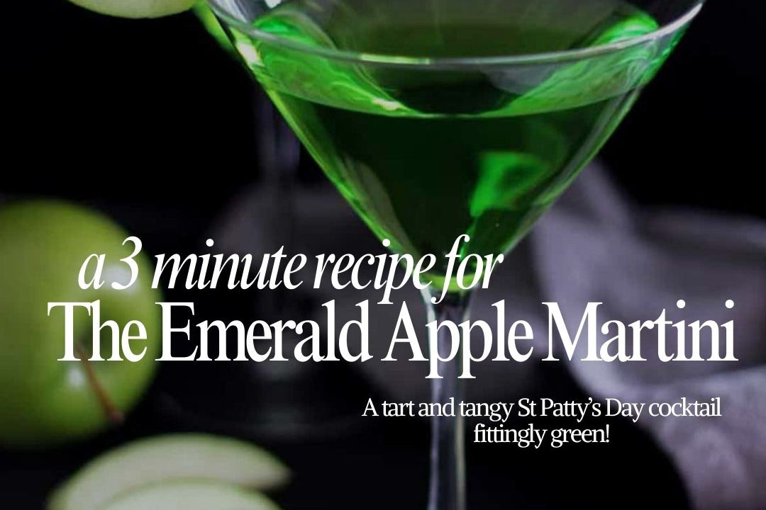 The Emerald Apple Martini