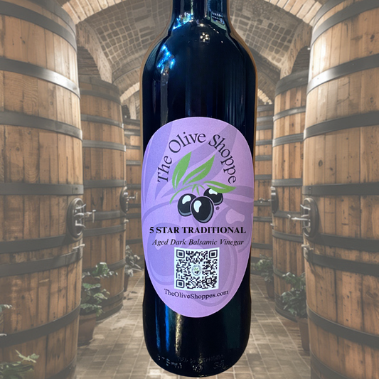 5-Star Traditional Aged Dark Balsamic Vinegar 375mL