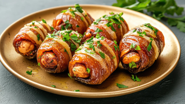 Bacon Wrapped Dates